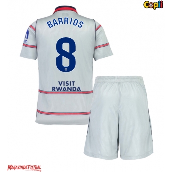 Atletico Madrid Pablo Barrios #8 Echipament de Fotbal Replică 2026-27 Copii Treilea (+ Șorturi)